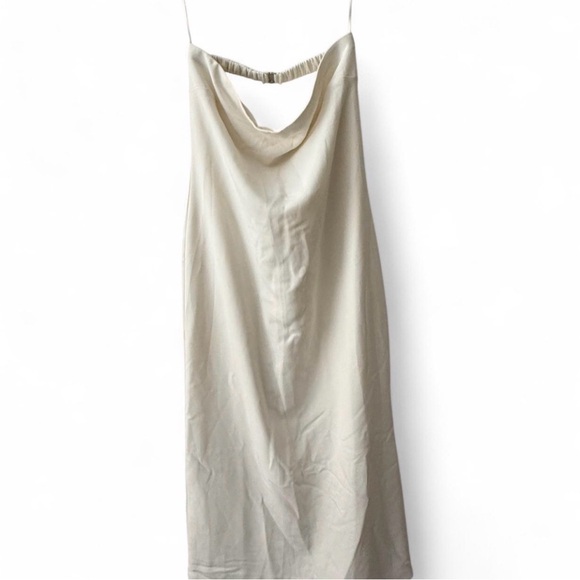 Reformation Nino Dress in Fior Di Latte Strapless Women’s Size 8 - Picture 8 of 12